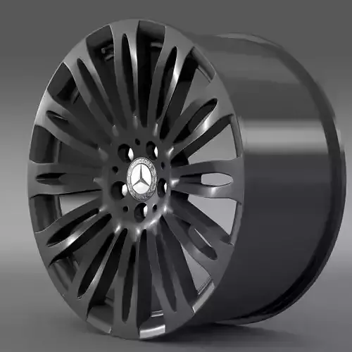 Mercedes Benz S 600 rim 3D model