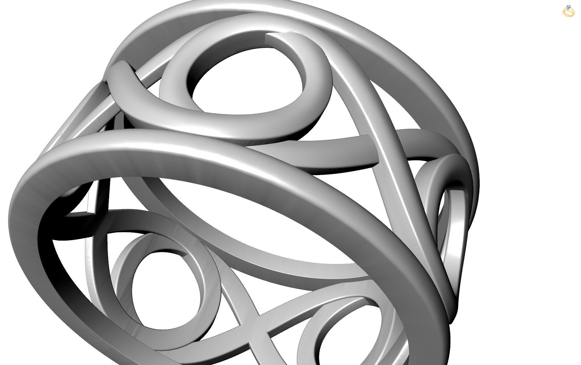 ring 0057 3D print model_7