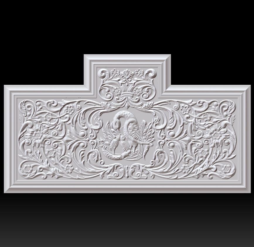 Religious Relief for CNC 3D Router 3D model_5