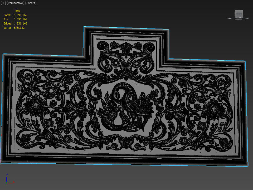 Religious Relief for CNC 3D Router 3D model_14
