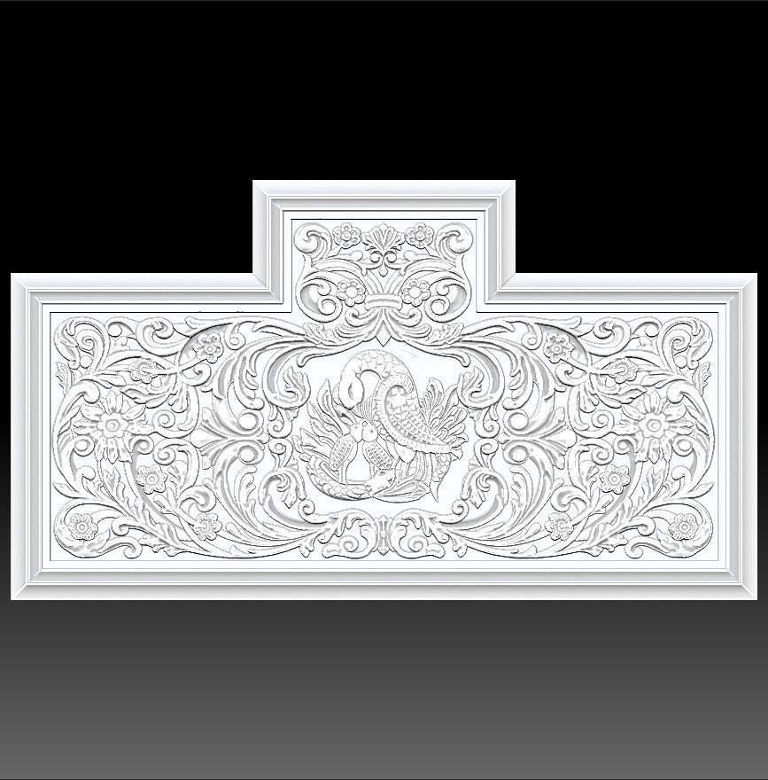 Religious Relief for CNC 3D Router 3D model_15