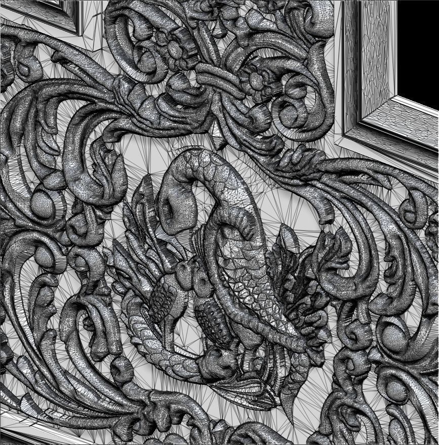 Religious Relief for CNC 3D Router 3D model_12