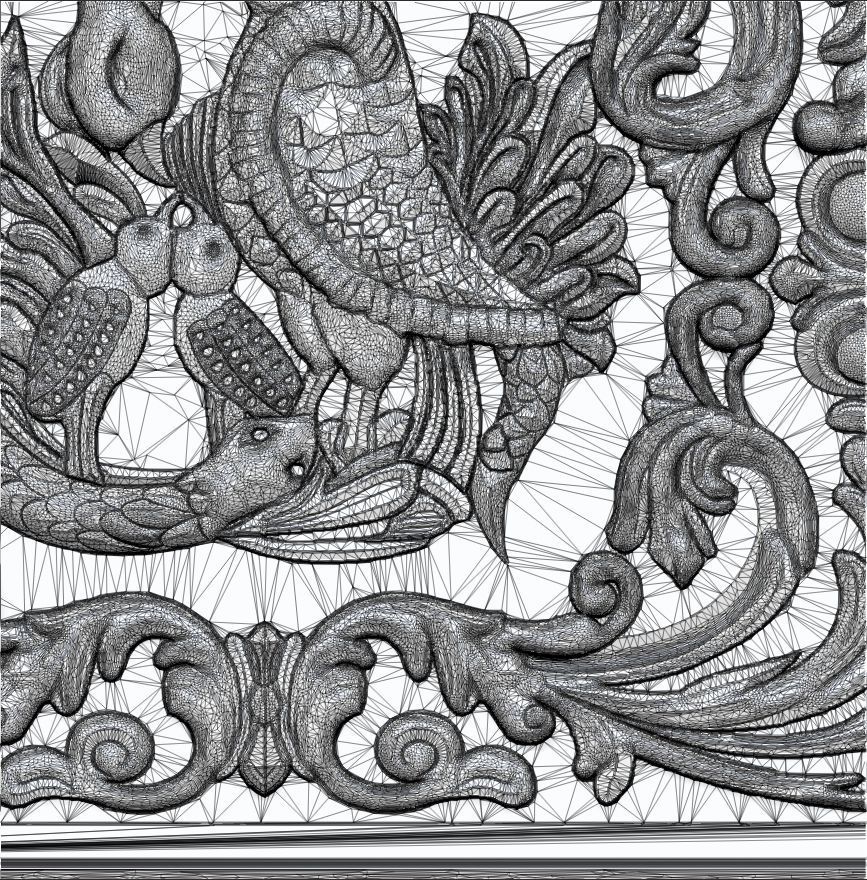 Religious Relief for CNC 3D Router 3D model_11