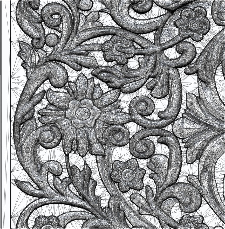 Religious Relief for CNC 3D Router 3D model_8