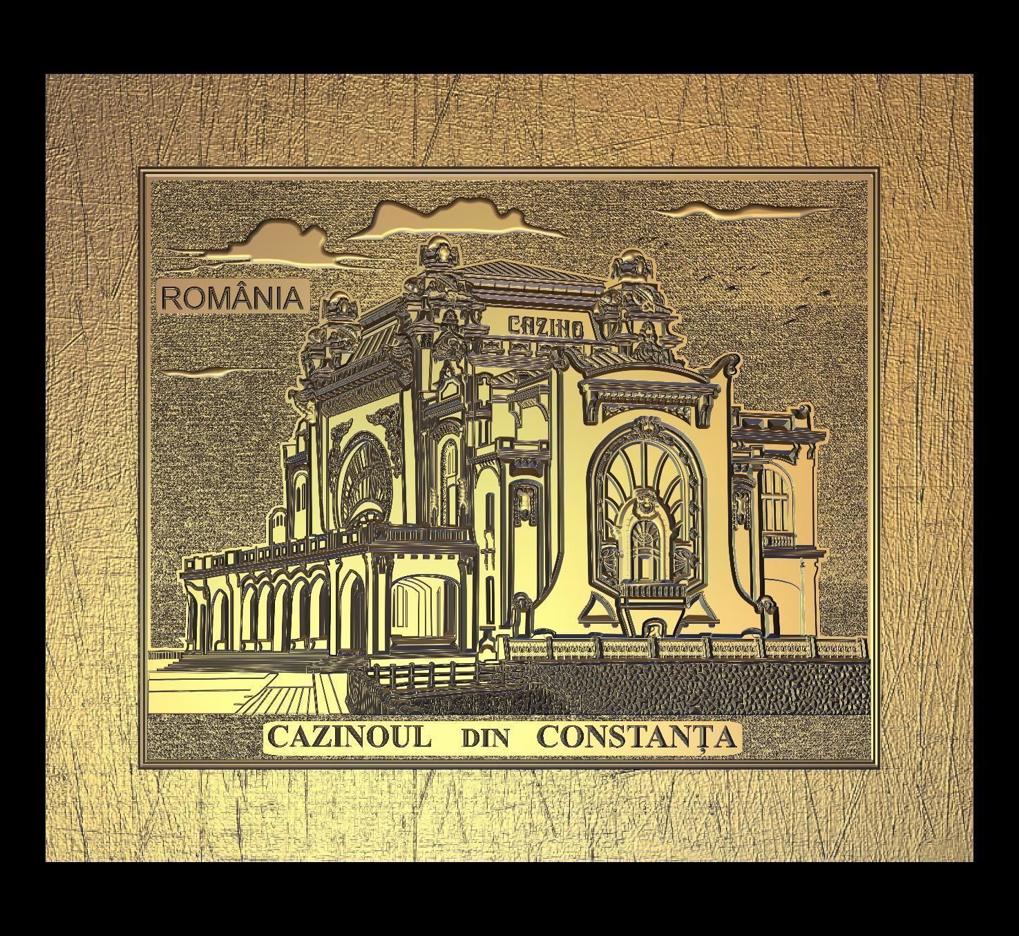 Casino Constanta Romania for Embossing Hot foil Technique 3D print model_6
