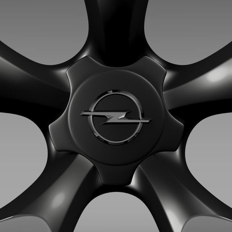 Opel Insignia OPC Concept rim 3D model_1