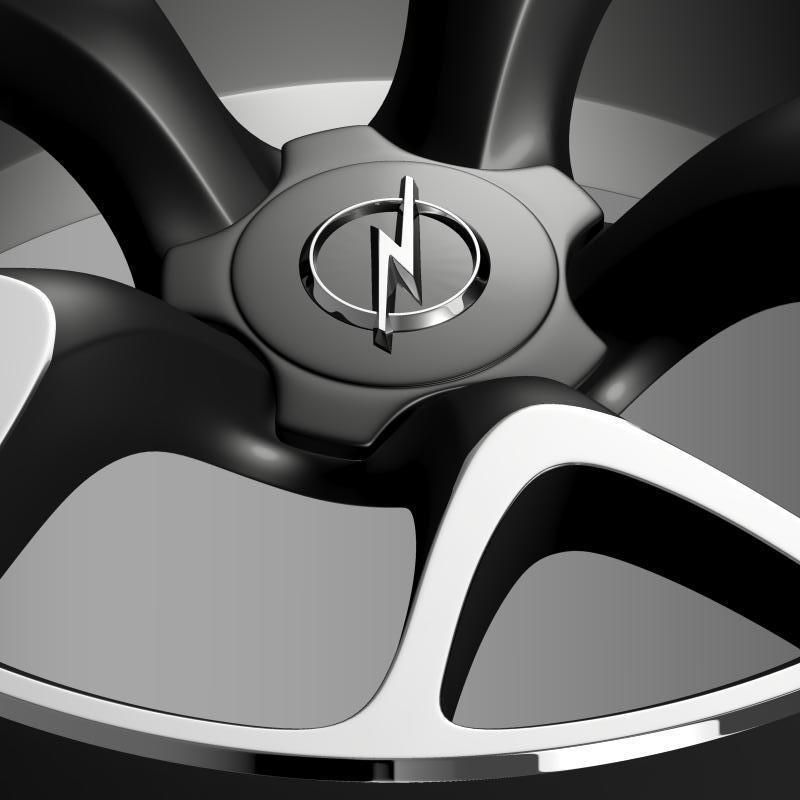 Opel Insignia OPC Concept rim 3D model_2