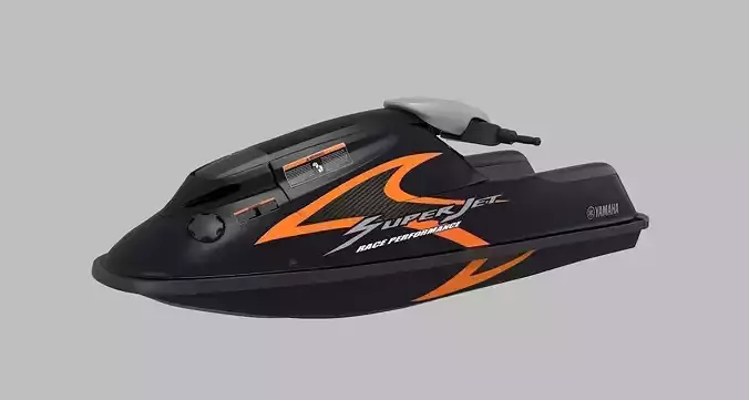 Yamaha SuperJet  3D model