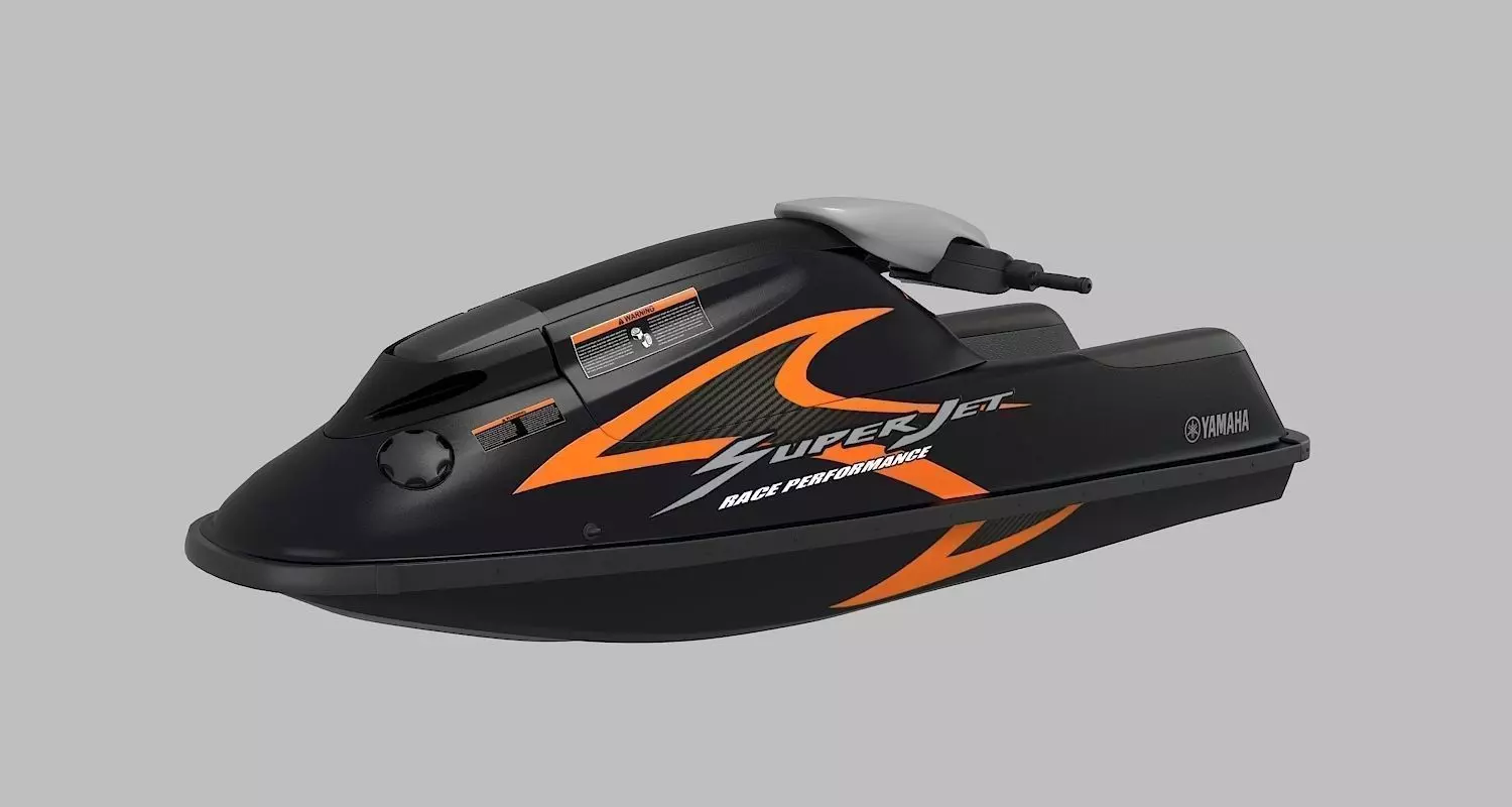 Water bike SuperJet 3D model