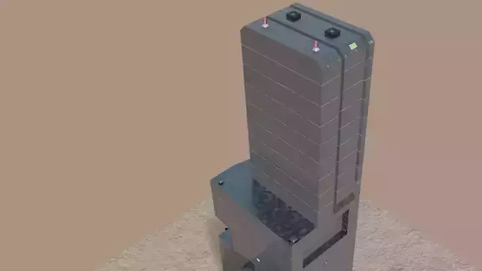 Modern Executive Building with bonus props