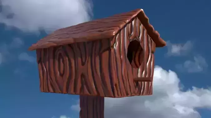 Cartoon Birdhouse