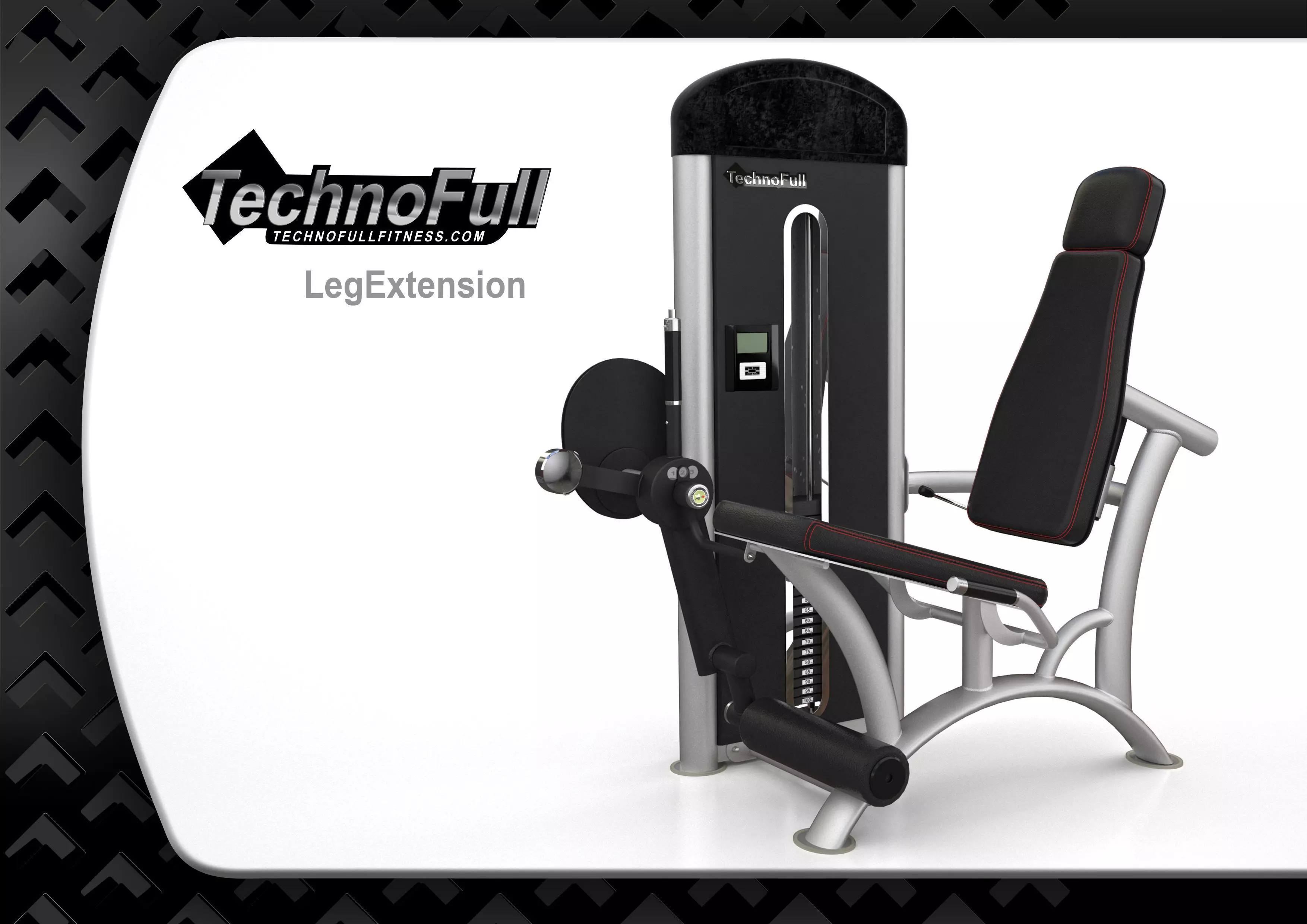 leg extension Low-poly 3D model_0