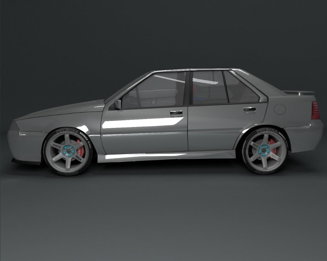 Proton Saga LMST Low-poly 3D model_6