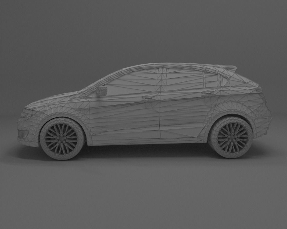 Proton Suprima S Low-poly 3D model_8