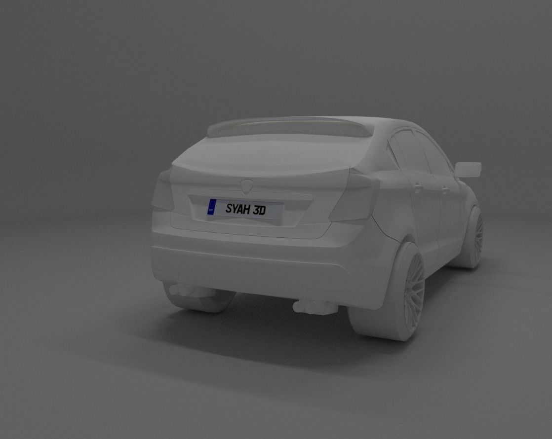 Proton Suprima S Low-poly 3D model_5