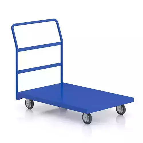 Market Service Cart 3D model