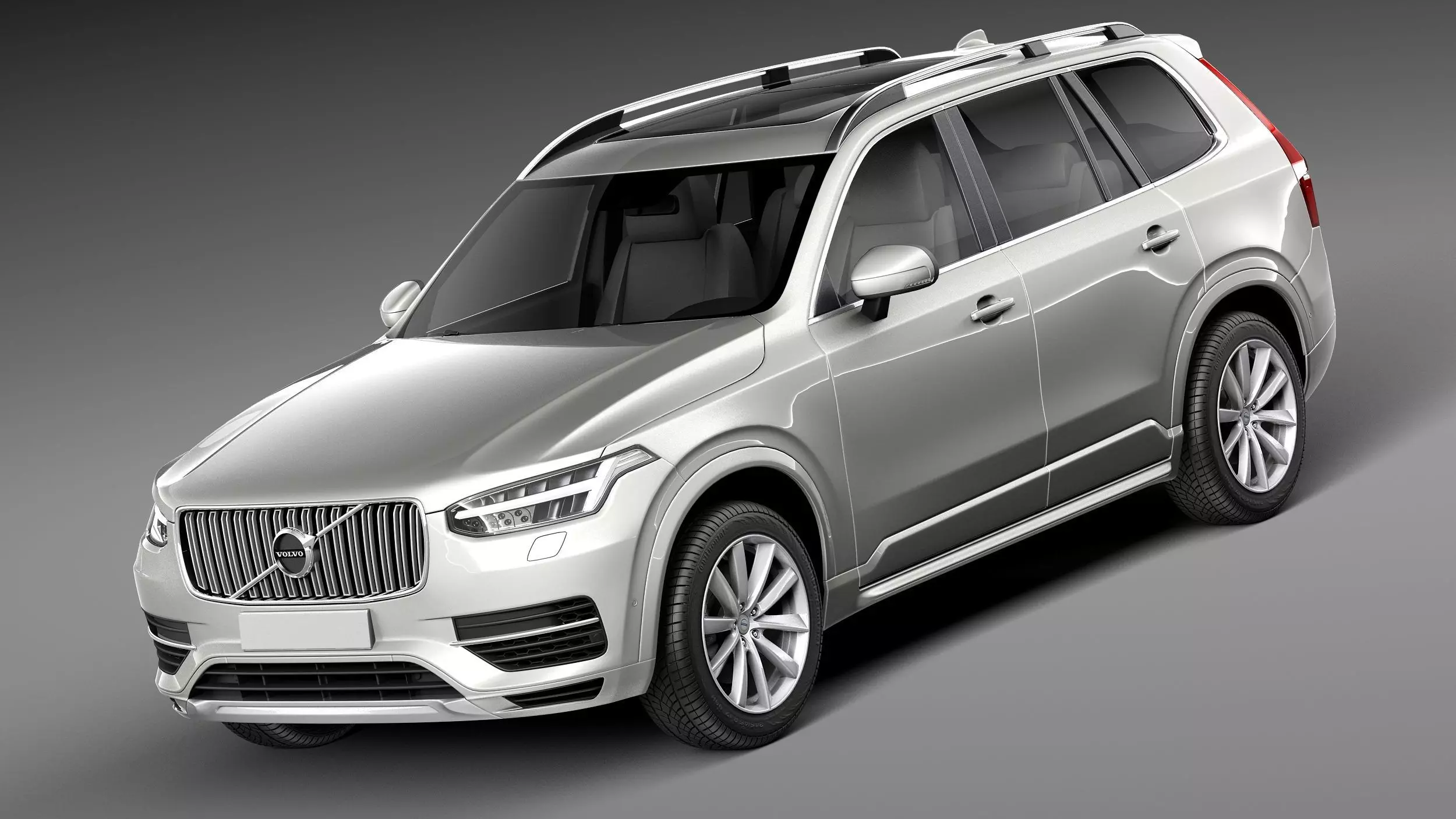 Volvo XC90 2015 3D model_0