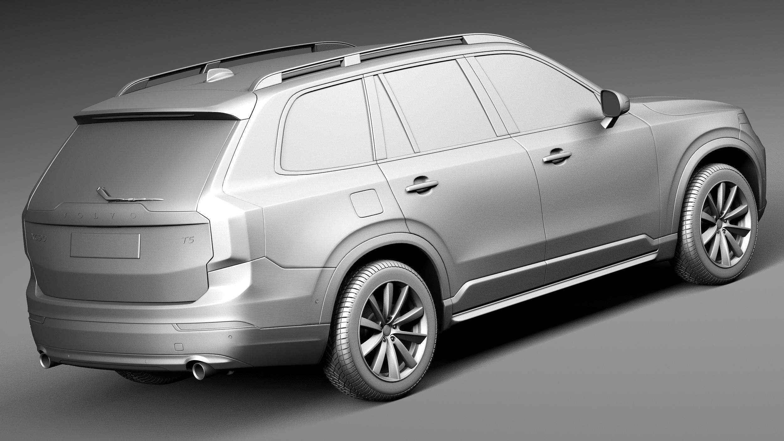 Volvo XC90 2015 3D model_12