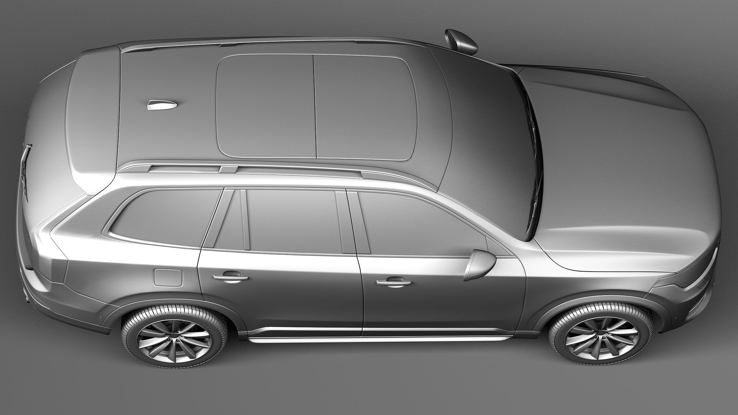 Volvo XC90 2015 3D model_15