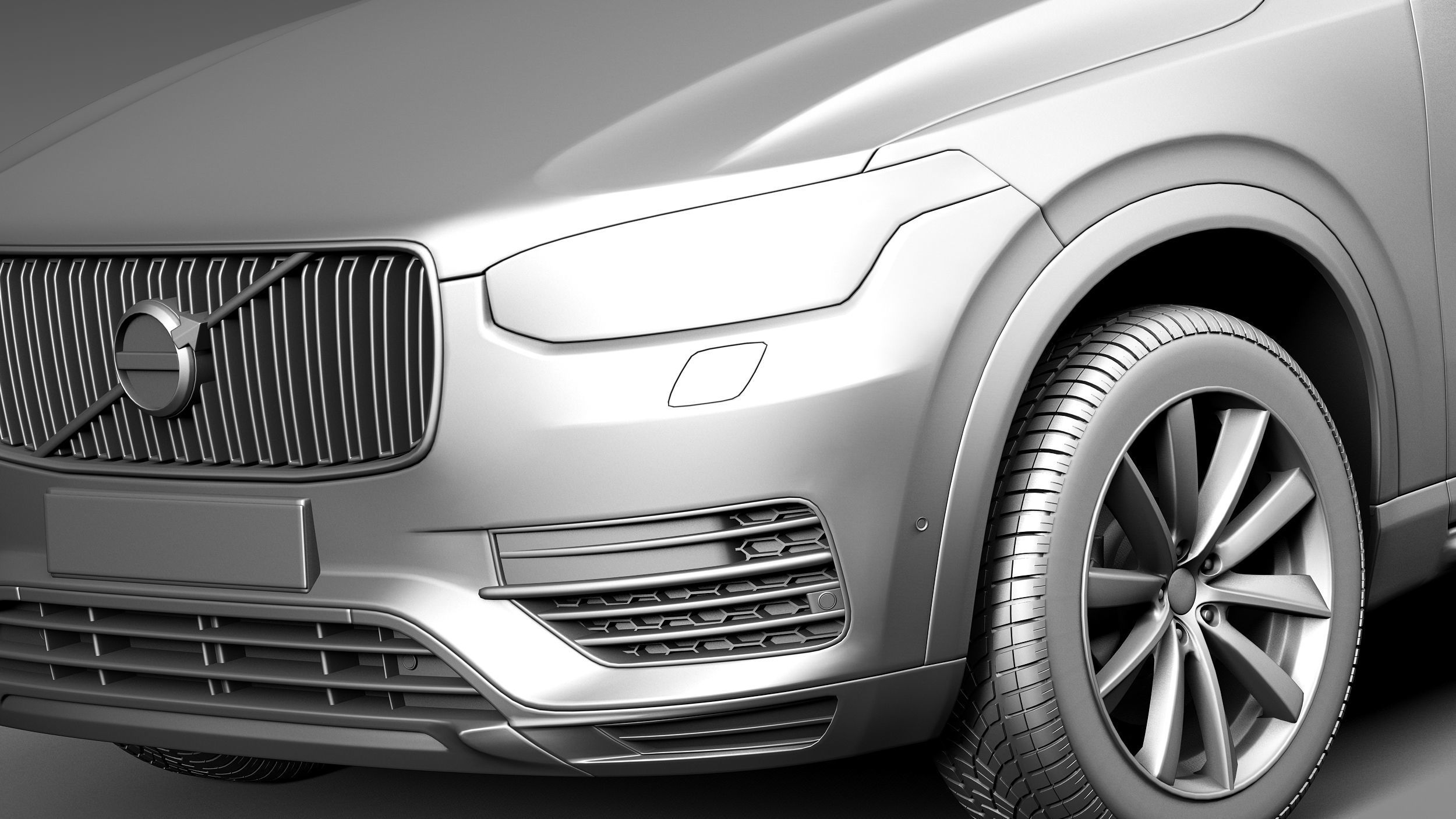 Volvo XC90 2015 3D model_10