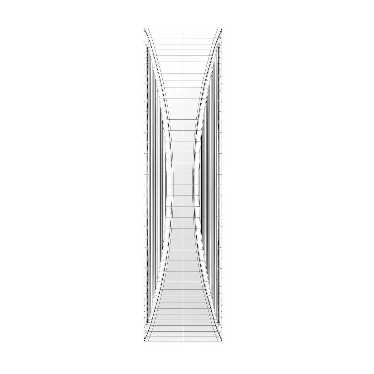 Modern Wall Exterior Lamp 3D Model 3D model