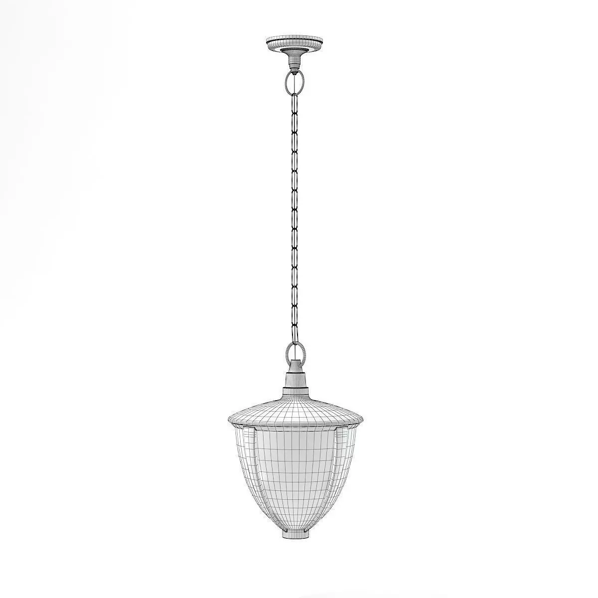 Ceiling Exterior Lamp 3D Model 3D model_2