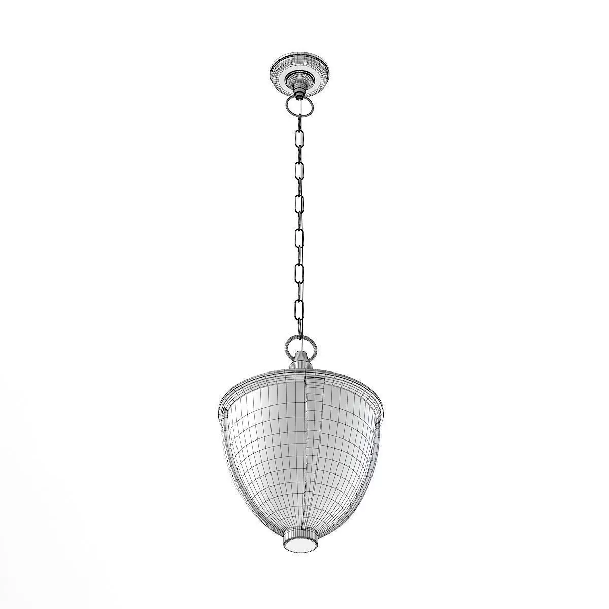Ceiling Exterior Lamp 3D Model 3D model_4