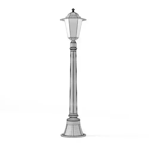 Park Lantern 3D Model 3D model