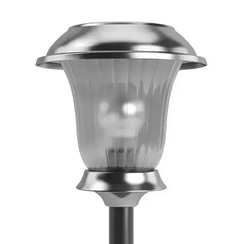 Classic Standing Exterior Lamp 3D Model