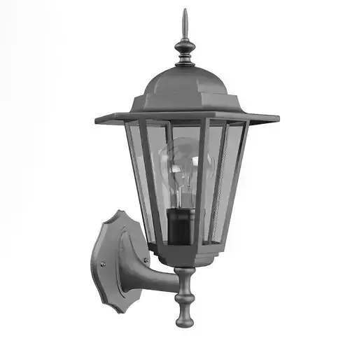 Classic Wall Exterior Lamp 3D Model