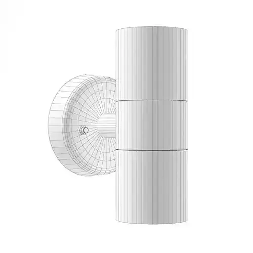 Modern Wall Exterior Lamp 3D Model