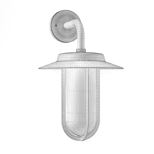 Wall Exterior Lamp 3D Model