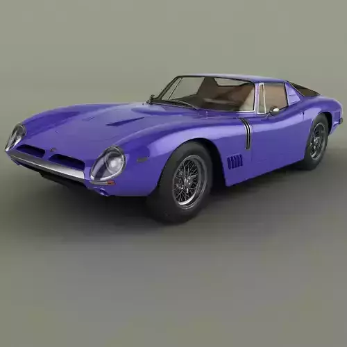 Bizzarrini 5300 GT Targa 3D model