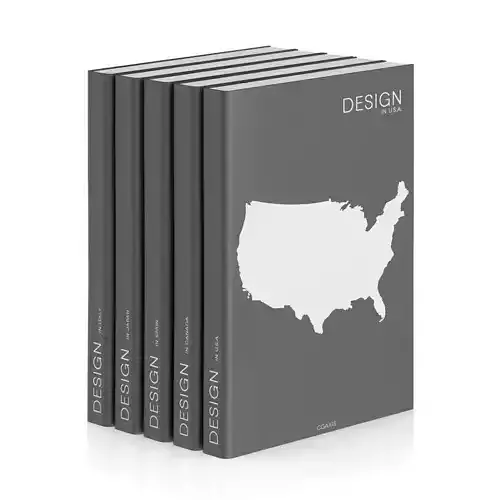 Books 8 design - 3D model