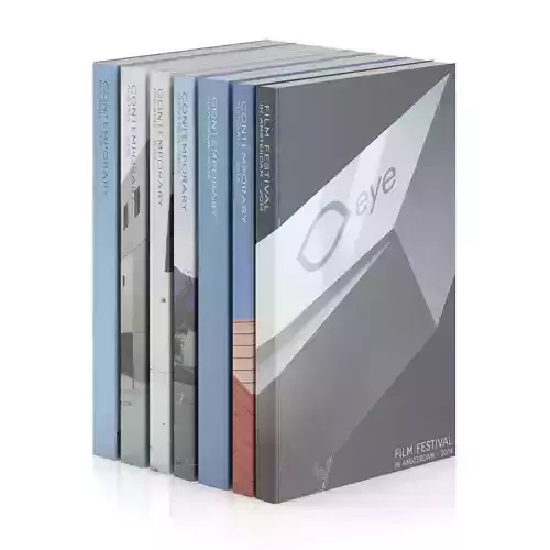 Books 5 book set of on architecture and urbanism 3D model