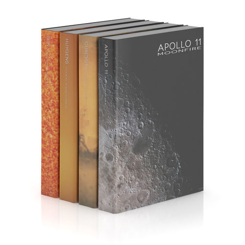 Books 1 apollo book set 3D model