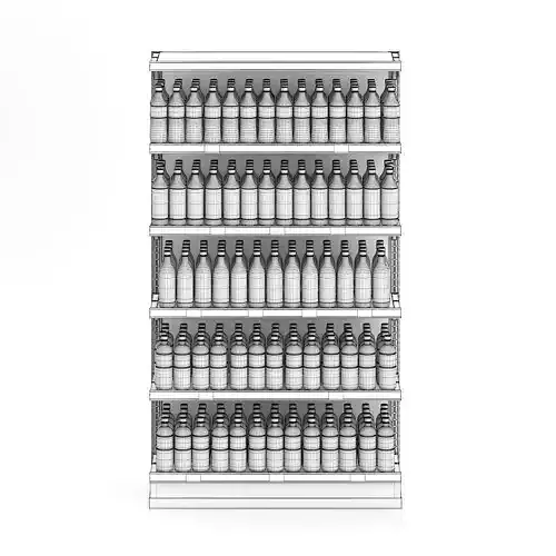 Market Shelf - Bottled drinks 1