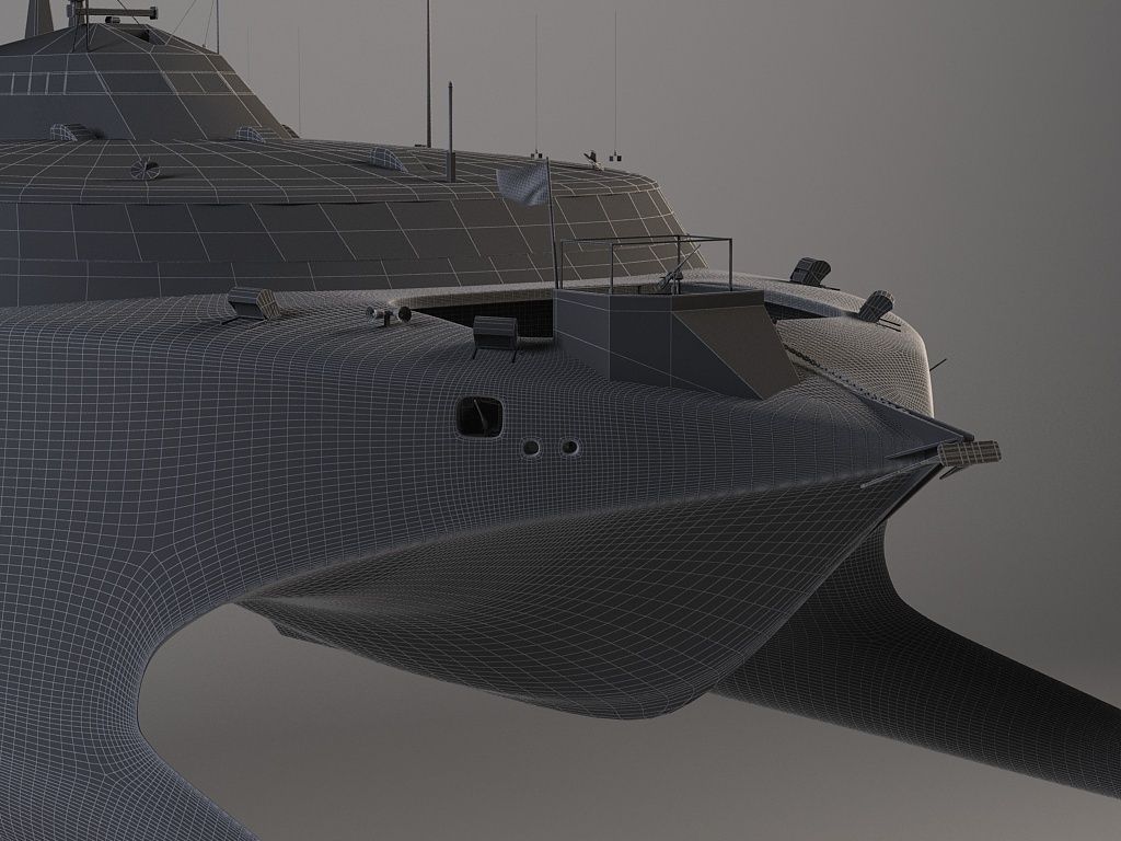 US Navy HSV-2 Swift 3D model_19