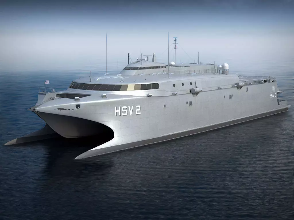 US Navy HSV-2 Swift 3D model_0