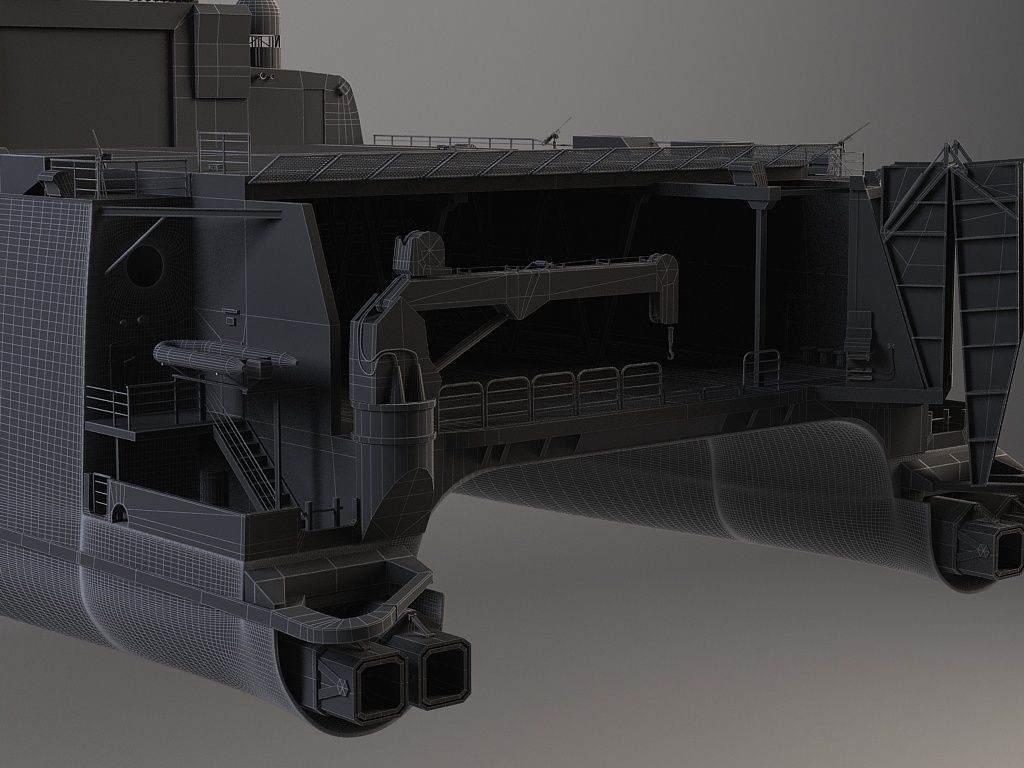 US Navy HSV-2 Swift 3D model_17