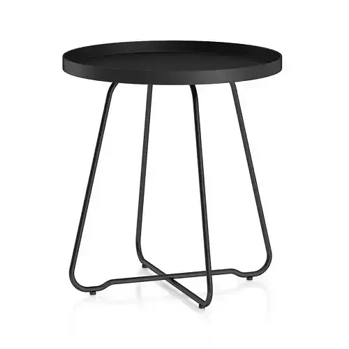 Small Black Table 3D model