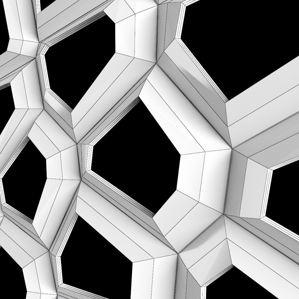 DuPont Corian Voronoi 3D model_3