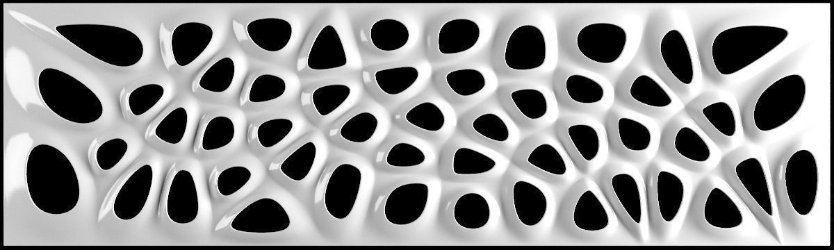 DuPont Corian Voronoi 3D model_0