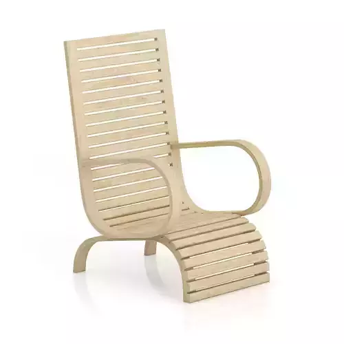 Wooden Armchair