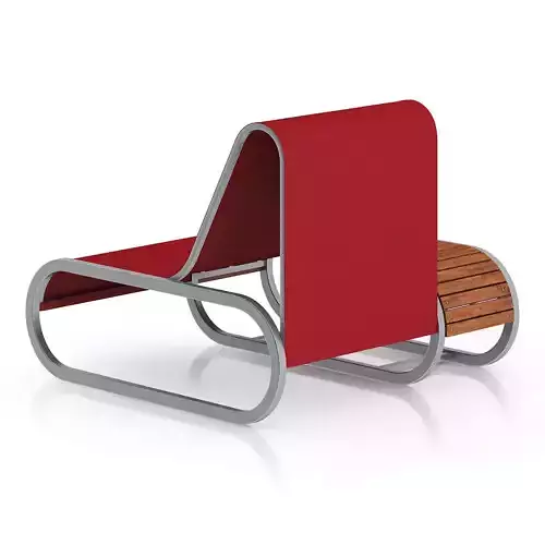 Modern Red Chair