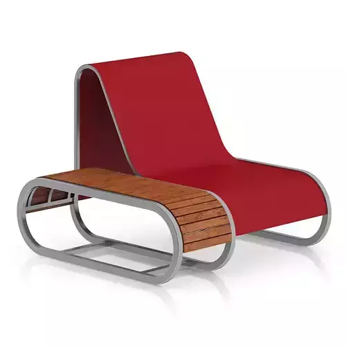 Modern Red Chair