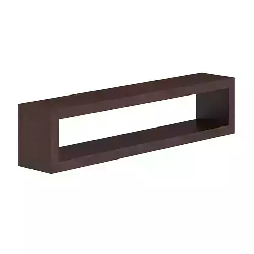 Wooden Hanging Shelf 3D model
