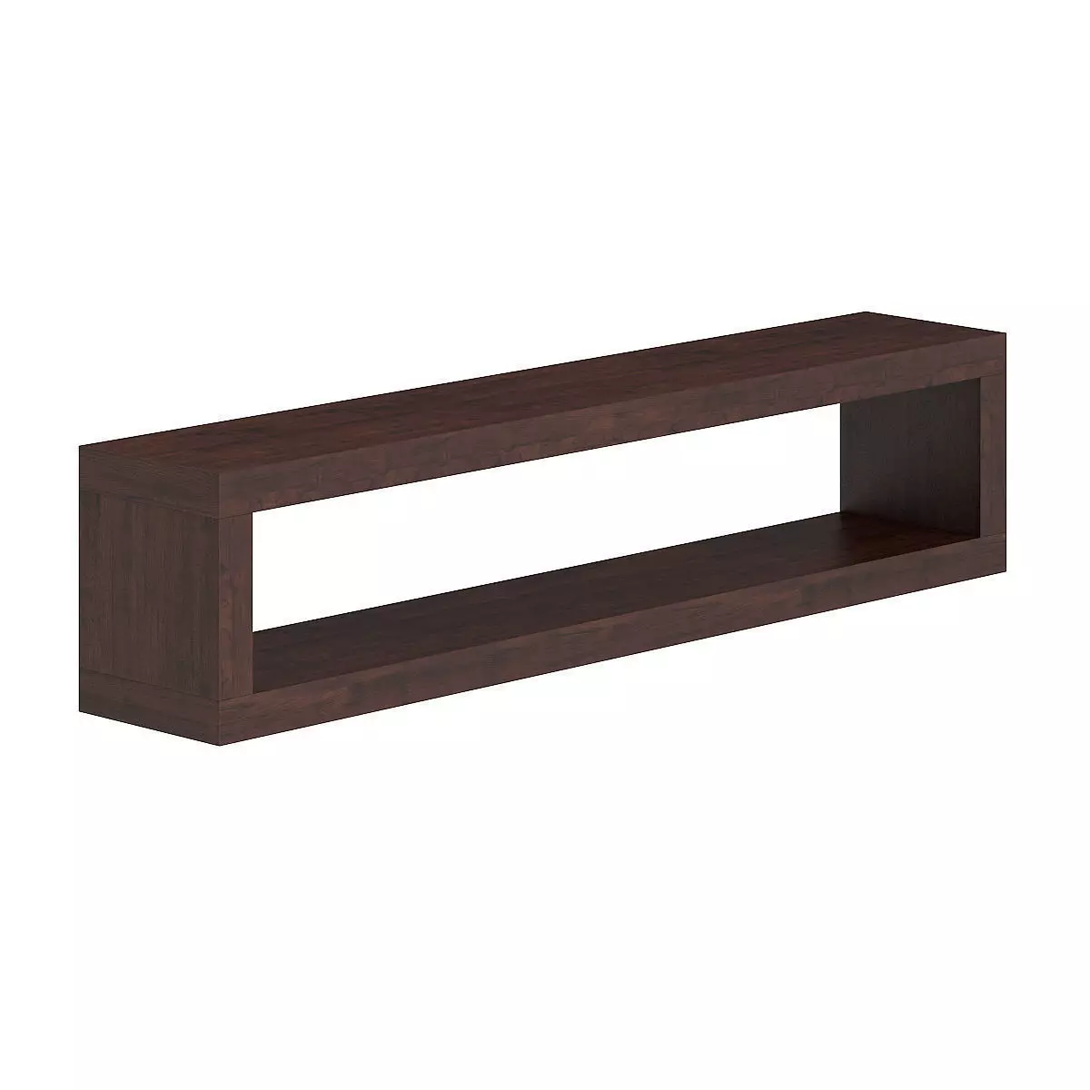 Wooden Hanging Shelf 3D model_0