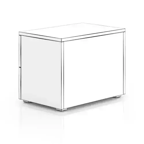 Dark-grey Bedside Cabinet