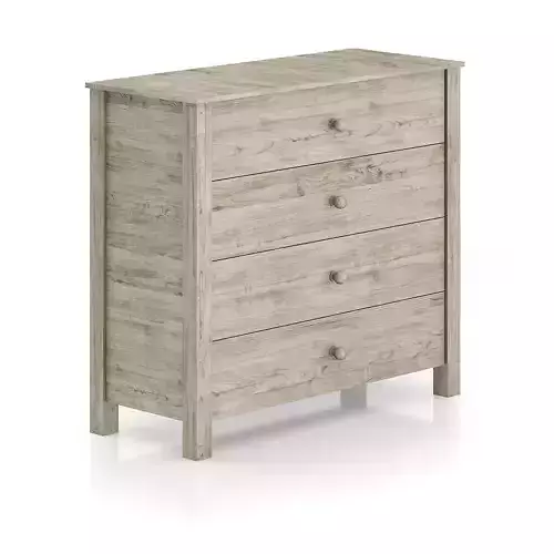 Wooden Cabinet 3D model